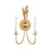 OPEN BOX: Maxim Lighting Paloma 2 Light Wall Sconce, Gold Leaf - 2882