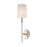 OPEN BOX: Maxim Uptown 1-Light Wall Sconce, Brass/Nickel - MX32391OFSBRPN