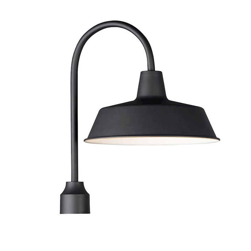 OPEN BOX ITEM: Maxim Pier M 1-Light Outdoor Post Lantern, Black