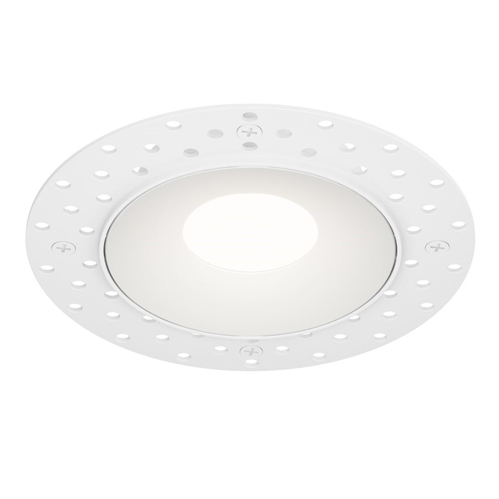 OPEN BOX: Maxim Lighting Crisp 1 Light 6" Trimless LED Downlight 5CCT, White
