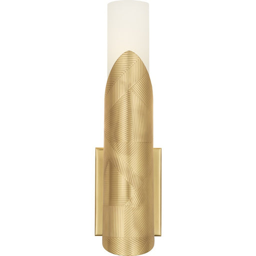 OPEN BOX ITEM: Robert Abbey Berman Brut 1-Lt 4" Wall Sconce, MB