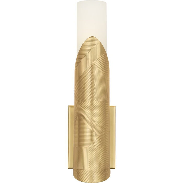 OPEN BOX ITEM: Robert Abbey Berman Brut 1-Lt 4" Wall Sconce, MB