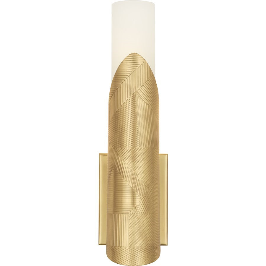 OPEN BOX ITEM: Robert Abbey Berman Brut 1-Lt 4" Wall Sconce, MB