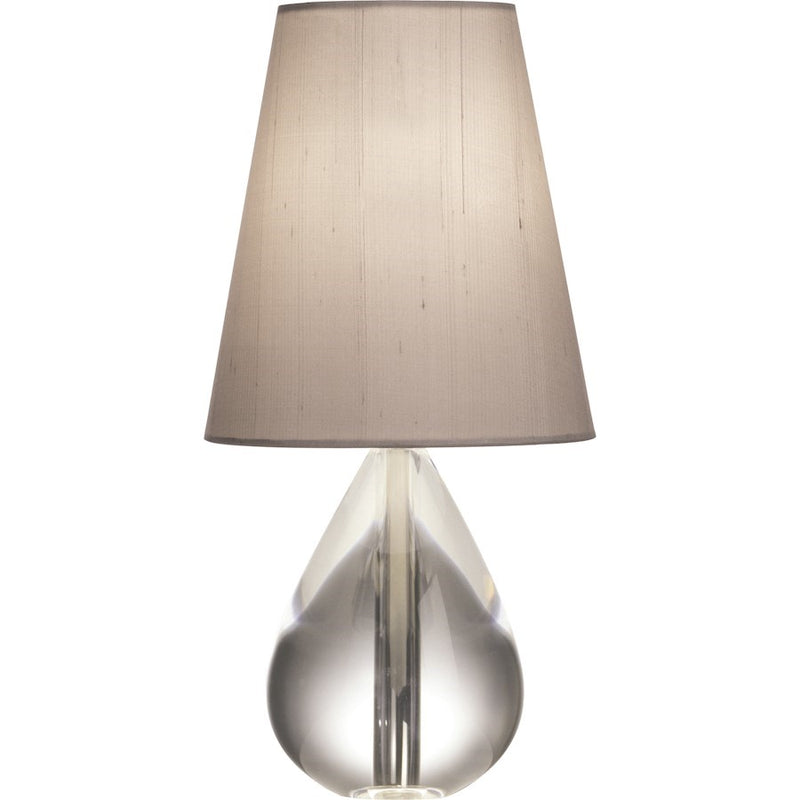 OPEN BOX ITEM: Robert Abbey Jonathan Adler Claridge Lamp, Nickel/Gray