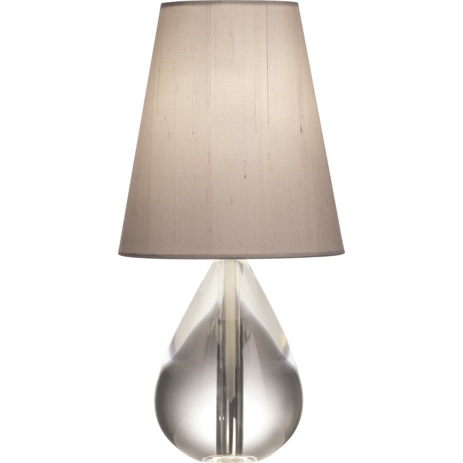 OPEN BOX ITEM: Robert Abbey Jonathan Adler Claridge Lamp, Nickel/Gray