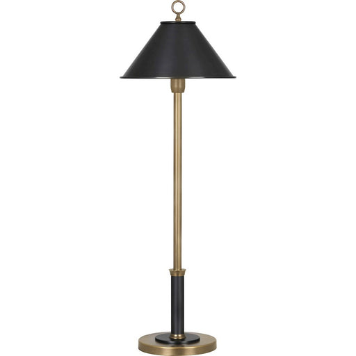 OPEN BOX ITEM: Robert Abbey Aaron 1 Light Table Lamp, Brass/Bronze