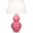 OPEN BOX ITEM: Robert Abbey Double Gourd Table Lamp, Pink/Lucite, Pearl