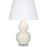 OPEN BOX ITEM: Robert Abbey Double Gourd 1 Light Table Lamp, Bone/Lucite