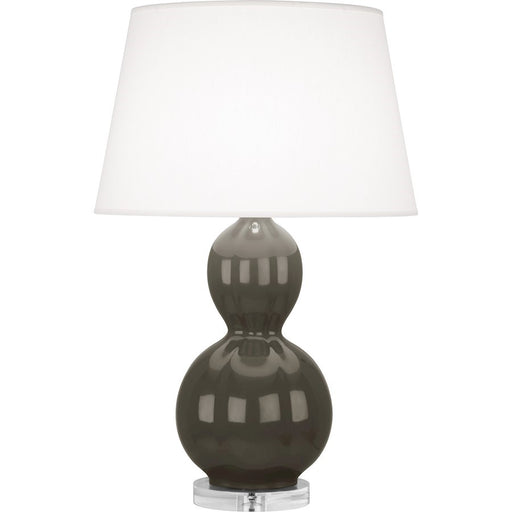 OPEN BOX ITEM: Robert Abbey Williamsburg Randolph Lamp, Taupe/Lucite
