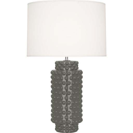 OPEN BOX ITEM: Robert Abbey Dolly 1-Lt Table Lamp, Ash Glazed Ceramic