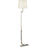 OPEN BOX: Robert Abbey Doughnut 1 Light Square Floor Lamp, Antique Silver - S149