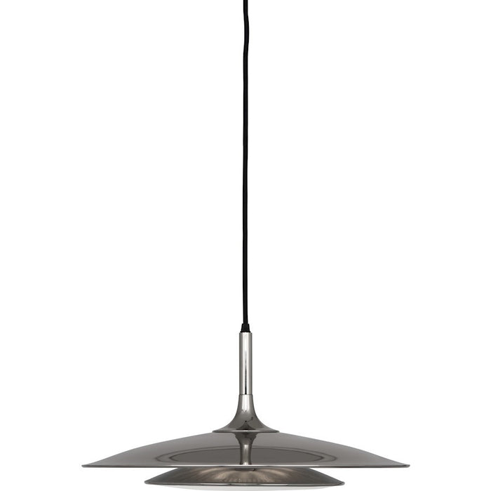 OPEN BOX ITEM: Robert Abbey Axiom 3 Light Pendant, Polished Nickel