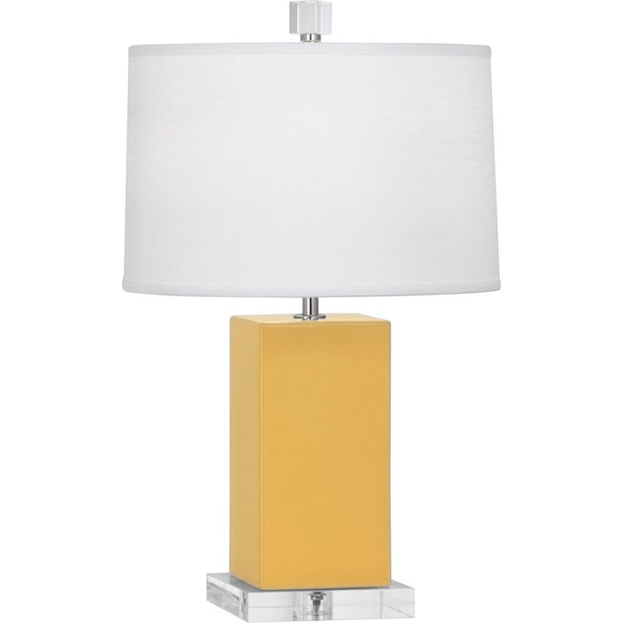 OPEN BOX ITEM: Robert Abbey Harvey 1 Light Accent Lamp, Yellow