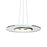 OPEN BOX ITEM: Sonneman Float 1 Light 24" LED Pendant, Polished Chrome