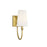 OPEN BOX: Savoy House Cameron 1-Light Wall Sconce, Warm Brass