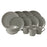 OPEN BOX ITEM: Gordon Ramsay by Royal Doulton Maze Dk Grey 16-Pc Set
