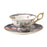 OPEN BOX ITEM: Wedgwood Wonderlust Teacup & Saucer Set Midnight Crane