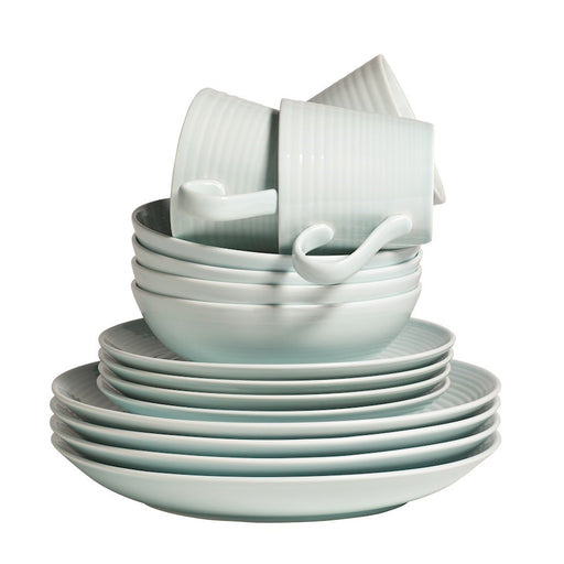 OPEN BOX ITEM: Gordon Ramsay by Royal Doulton Maze Blue 16-Pc Set