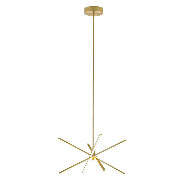 OPEN BOX ITEM: AFX Jaxx Pendant, LED 42W/2400LM/120V, SB/WH