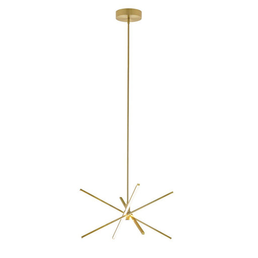 OPEN BOX ITEM: AFX Jaxx Pendant, LED 42W/2400LM/120V, SB/WH
