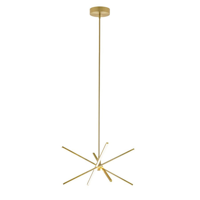 OPEN BOX ITEM: AFX Jaxx Pendant, LED 42W/2400LM/120V, SB/WH