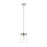 OPEN BOX: Z-Lite Callista 1 Light Mini Pendant, Nickel/Clear - ZL3032MP-PN