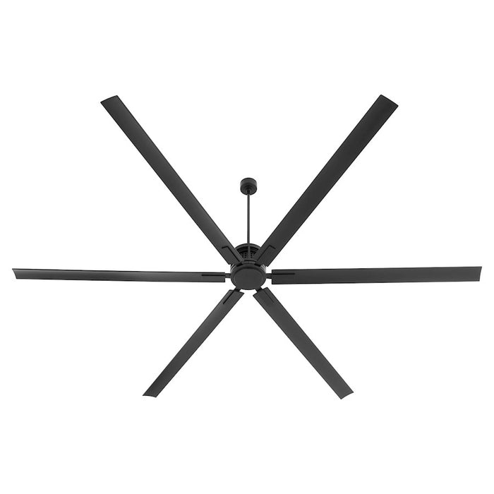 Quorum Zeus 120" Patio Fan, Matte Black - 101206-59