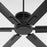 Quorum Zeus 120" Patio Fan, Matte Black