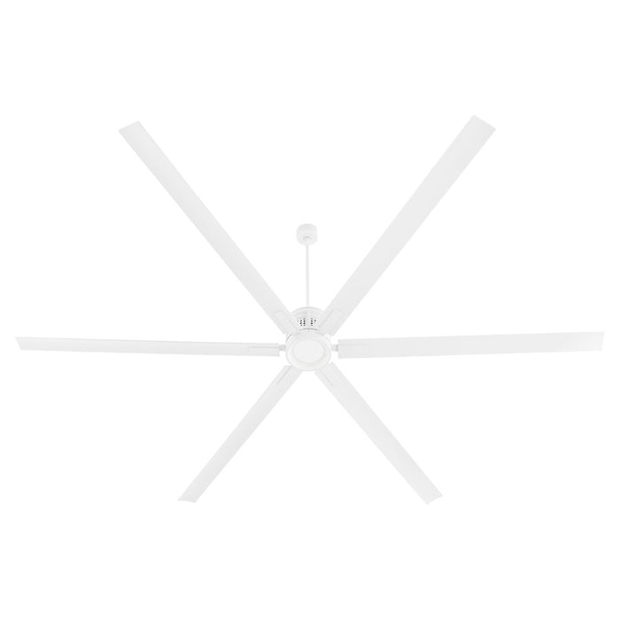 Quorum Zeus 120" Patio Fan, Studio White