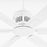 Quorum Zeus 120" Patio Fan, Studio White