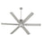 Quorum Zeus 65" Patio Fan, Satin Nickel