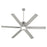 Quorum Zeus 65" Patio Fan, Satin Nickel