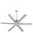 Quorum Zeus 65" Patio Fan, Satin Nickel