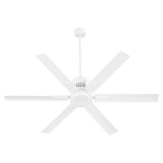 Quorum Zeus 65" Patio Fan, Studio White - 10656-8