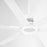 Quorum Zeus 65" Patio Fan, Studio White