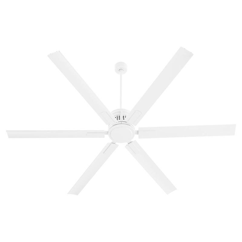 Quorum Zeus 80" Patio Fan, Studio White - 10806-8