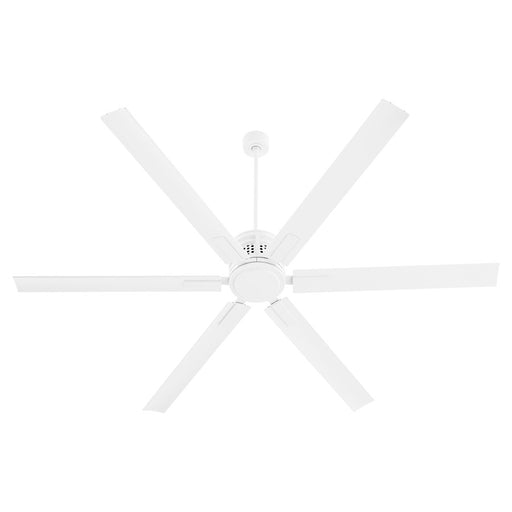 Quorum Zeus 80" Patio Fan, Studio White - 10806-8