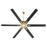 Quorum Zeus 80" Patio Fan, Aged Brass