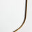 Quorum 24X36 Stadium Mirror, Gold