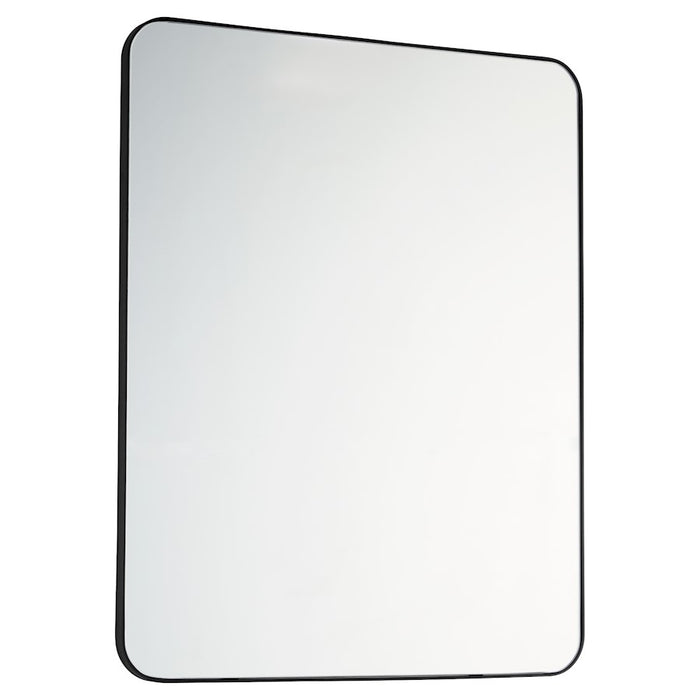 Quorum 24X36 Stadium Mirror, Matte Black - 12-2436-59