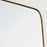 Quorum 30X40 Stadium Mirror, Gold
