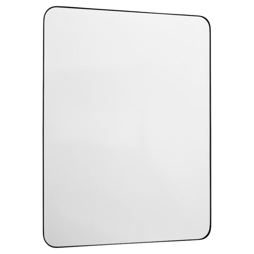 Quorum 30X40 Stadium Mirror, Matte Black - 12-3040-59