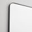 Quorum 30X40 Stadium Mirror, Matte Black
