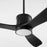 Quorum Portland 58" Wet Patio Fan, Matte Black
