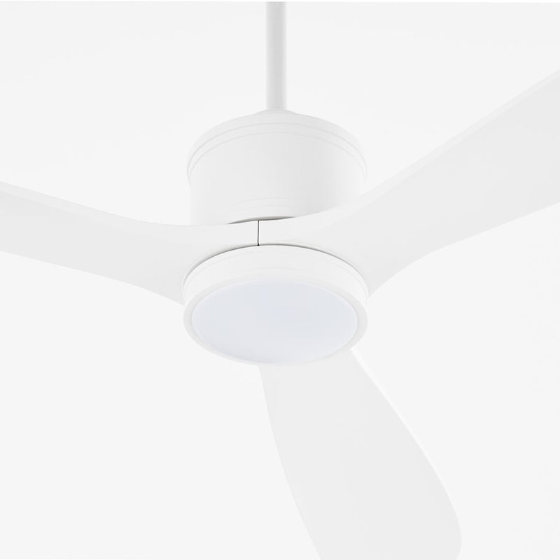 Quorum Portland 58" Wet Patio Fan, Studio White