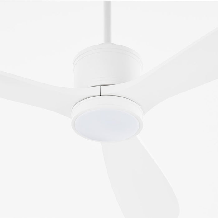 Quorum Portland 58" Wet Patio Fan, Studio White