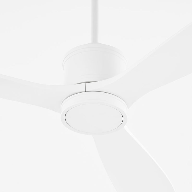 Quorum Portland 58" Wet Patio Fan, Studio White