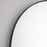 Quorum 24X38 Arch Mirror, Matte Black