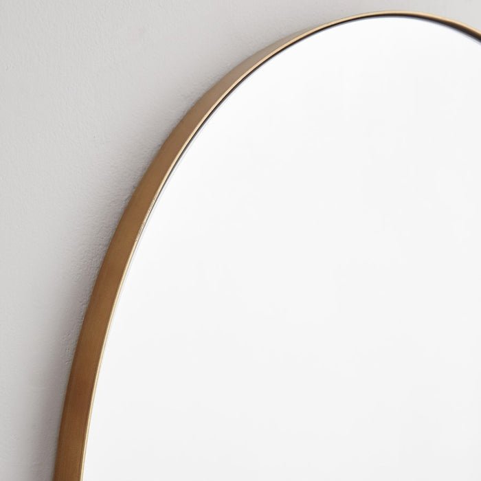Quorum 29X46 Arch Mirror, Gold