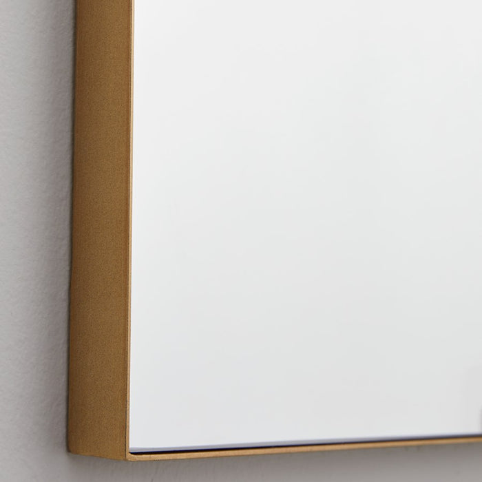 Quorum 29X46 Arch Mirror, Gold